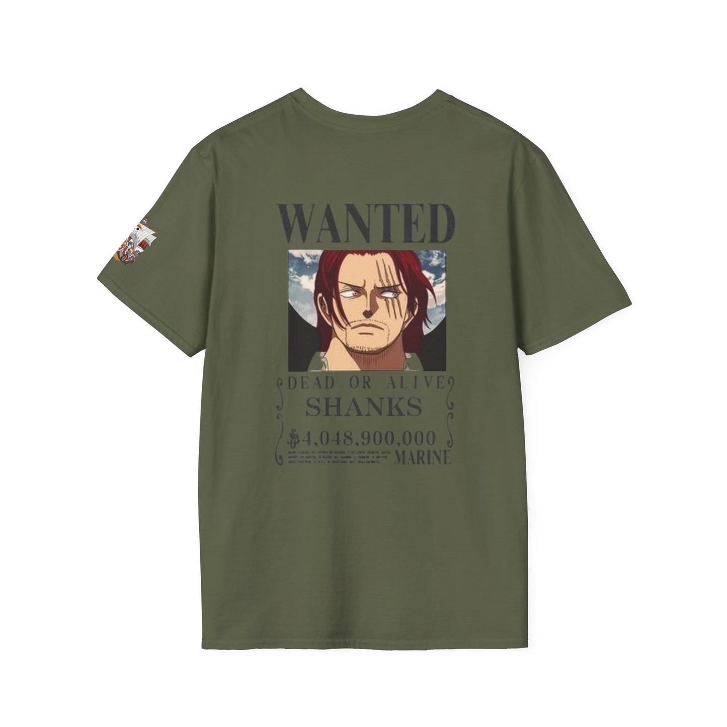 T-Shirt Shanks Wanted Red-Hair