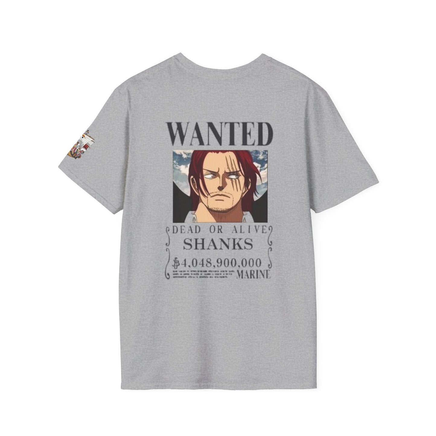 T-Shirt Shanks Wanted Red-Hair